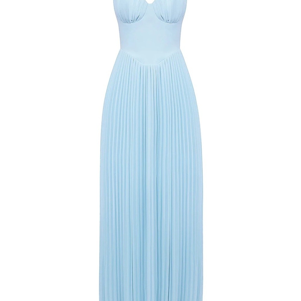 Elegant Blue Dress - Picture 9 of 9